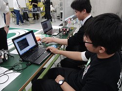 プログラムの調整中