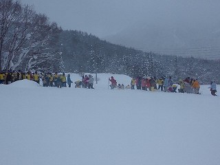 冬季野外研修1日目 (2)