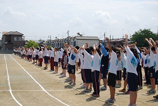 12体育祭 準備運動