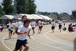 12体育祭 全力の走り