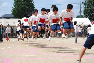 12体育祭 高校大縄跳び