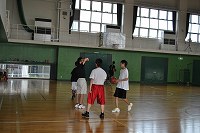 12高校オープンキャンパス バスケットボール部