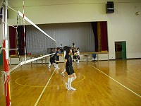 12高校オープンキャンパス バレーボール部