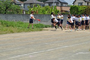 中学スポーツテスト実施！