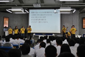 東京基督教大学生が礼拝に奉仕！