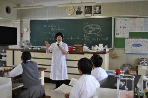 飯能市内上級学校訪問