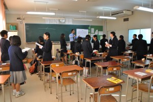 上級学校訪問２