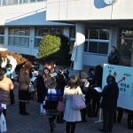 第１回中学校入試終了