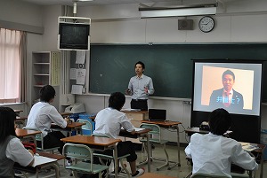 高１職業紹介ガイダンス実施
