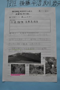 中学1年エコツアー