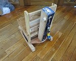 中学　「西川材を使った木工工作コンクール2015」入賞