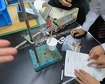 中学理科実験「電熱線の発熱」