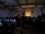2015中学クリスマス礼拝実施