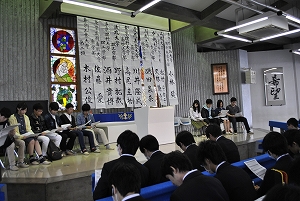 高校卒業生進路講演会実施！