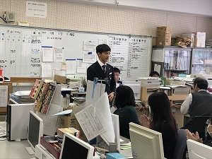平昌オリンピック出場　渡邊啓太選手来校！！