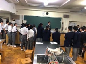 飯能市内中学校上級学校訪問始まる！