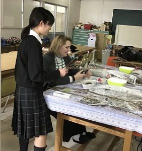 国際交流　ブレア市より中高生6名が来校