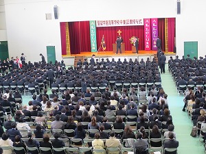 第73回高等学校卒業証書授与式