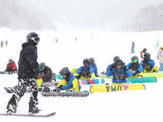 高校1年冬期野外研修の画像